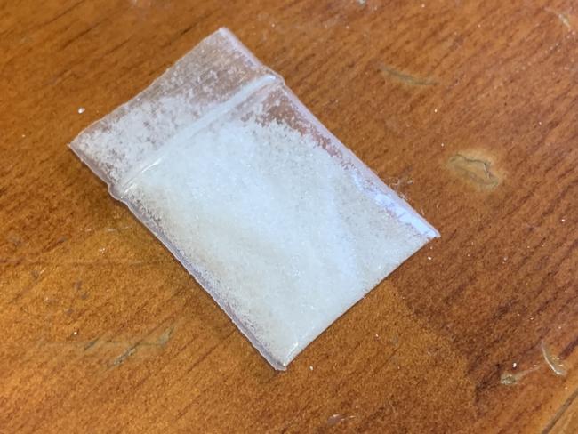 Crime gangs would set up a small cocaine deal in order to set their trap. Picture: NSW Police