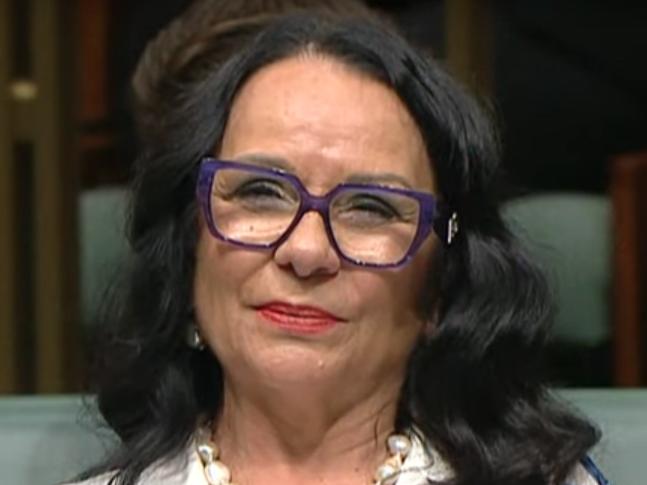 The first Indigenous woman elected to the House of Representatives, Linda Burney MP gives her valedictory speech at Parliament House in Canberra. Picture: YouTube