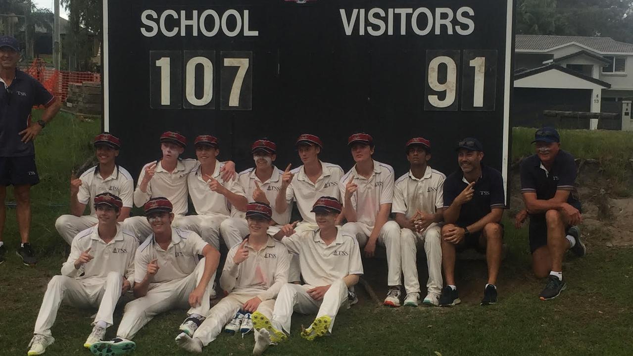 The winning The Southport School side.