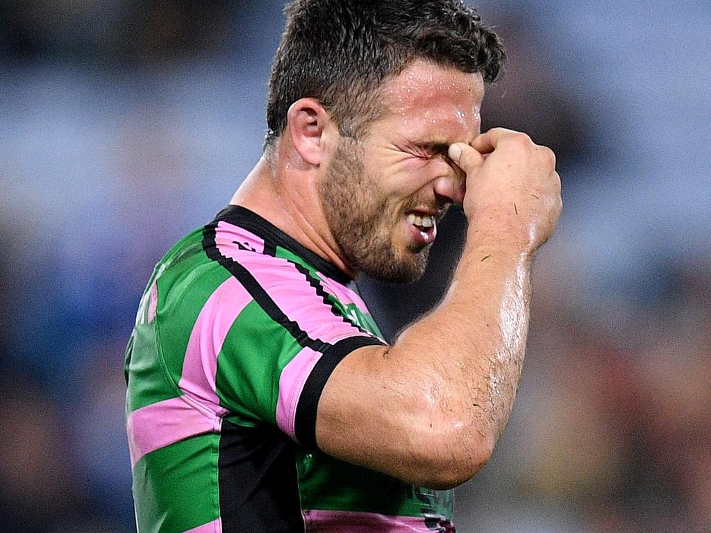 At his best, Sam Burgess was the best forward in the game.