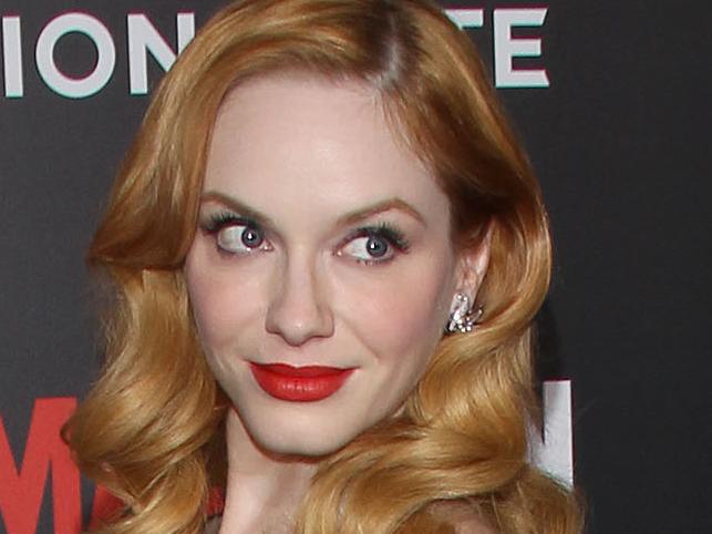 Mad Men Black & Red Gala - Los Angeles <P> Pictured: Christina Hendricks <B>Ref: SPL982162 250315 </B><BR/> Picture by: Jen Lowery / Splash News<BR/> </P><P> <B>Splash News and Pictures</B><BR/> Los Angeles: 310-821-2666<BR/> New York: 212-619-2666<BR/> London: 870-934-2666<BR/> photodesk@splashnews.com<BR/> </P>