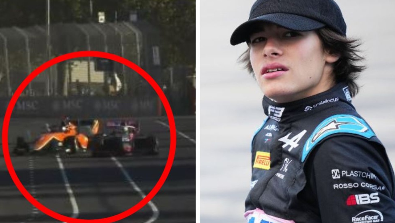 Teen F3 driver Nikola Tsolov accused of hitting Alex Dunne in Albert ...