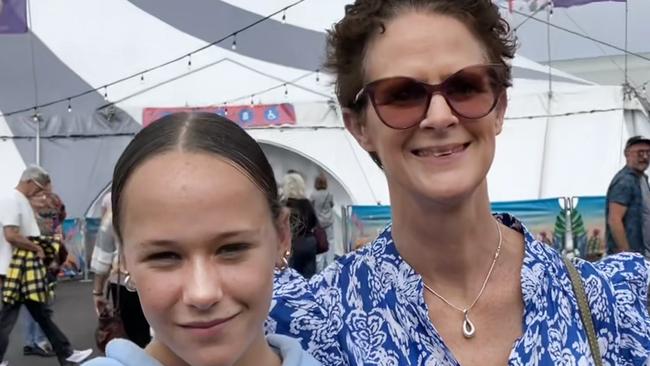 Abby Blatch with her mum, Ingrid Martin. Picture: Supplied