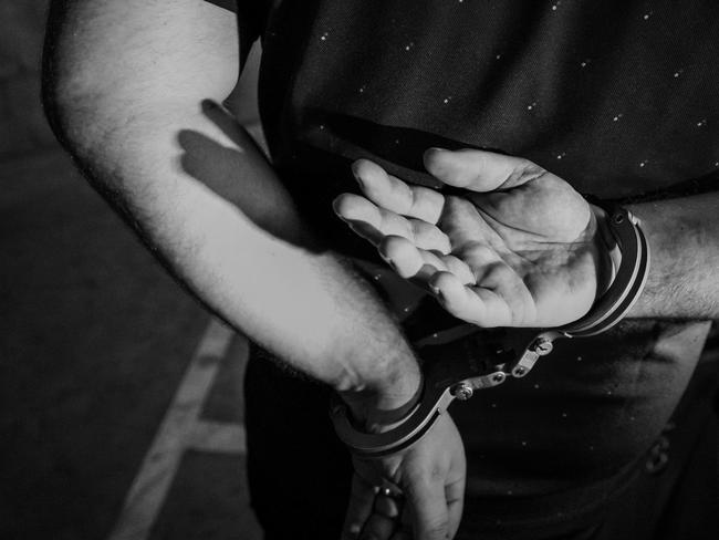 Handcuffs police arrest generic