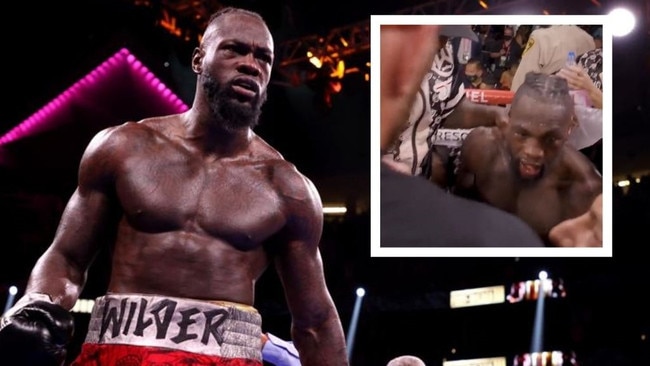 Deontay Wilder was outclassed in the classic trilogy fight. Photo: Getty Images.