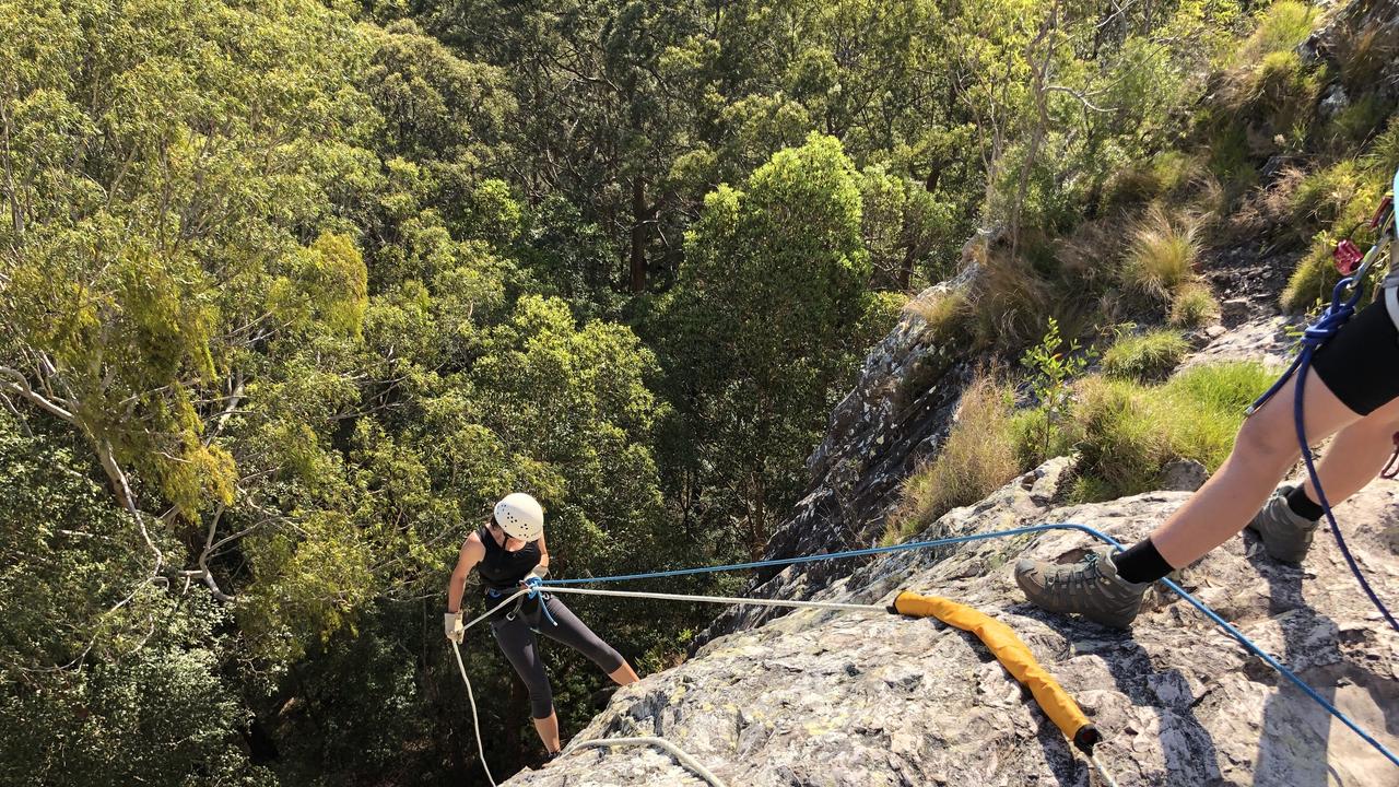 Sunshine Coast thrill seekers are signing up to descend the world's highest cliff face.