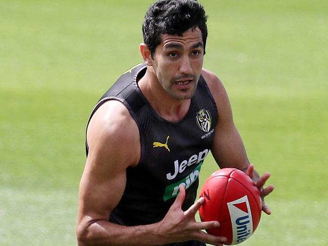 Richmond training at Punt Road Oval. 02/12/2019..  Marlion Pickett    . Pic: Michael Klein