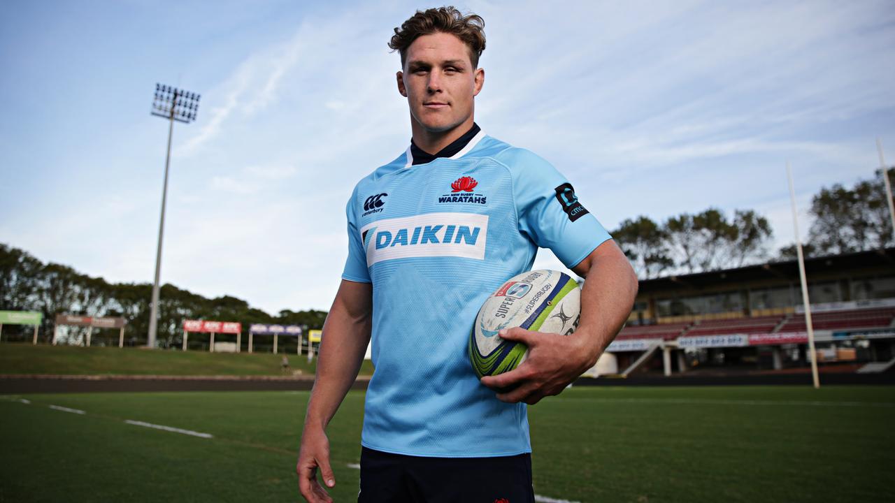 Waratahs captain Michael Hooper at Brookvale Oval.