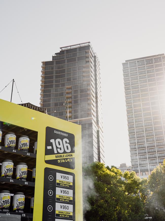 This pop-up vending machine is a main attraction at Gluttony. Picture: Adelaide Fringe Festival