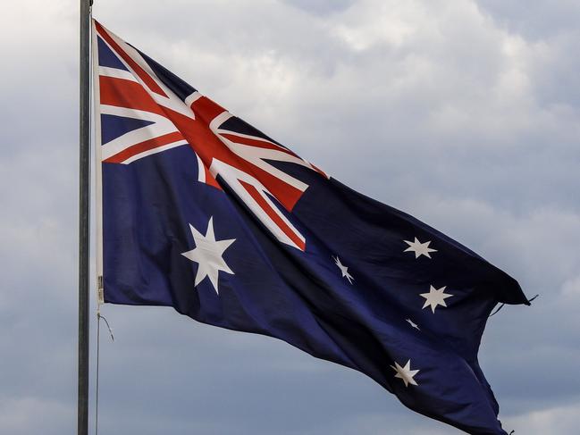 Generic Australian Flag. Picture: Dominic Elsome