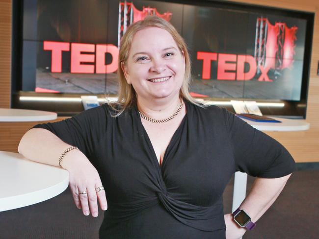 Juanita Wheeler, of TEDxBrisbane, says reading is the key to disruption and innovation. Picture: Tim Marsden