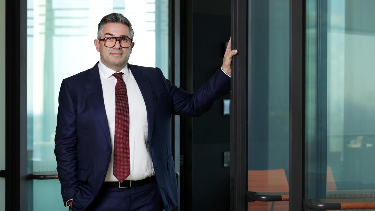 Lendlease CEO Tony Lombardo sees a brighter future in a streamlined Lendlease. Picture: Jane Dempster