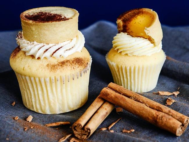 Custard Tart cupcakes. Picture: Facebook.