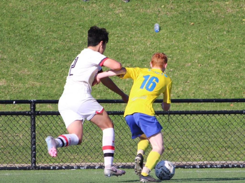 Sam Tillotson plays for the Belrose Terrey Hills Raiders U17 boys. Picture: supplied