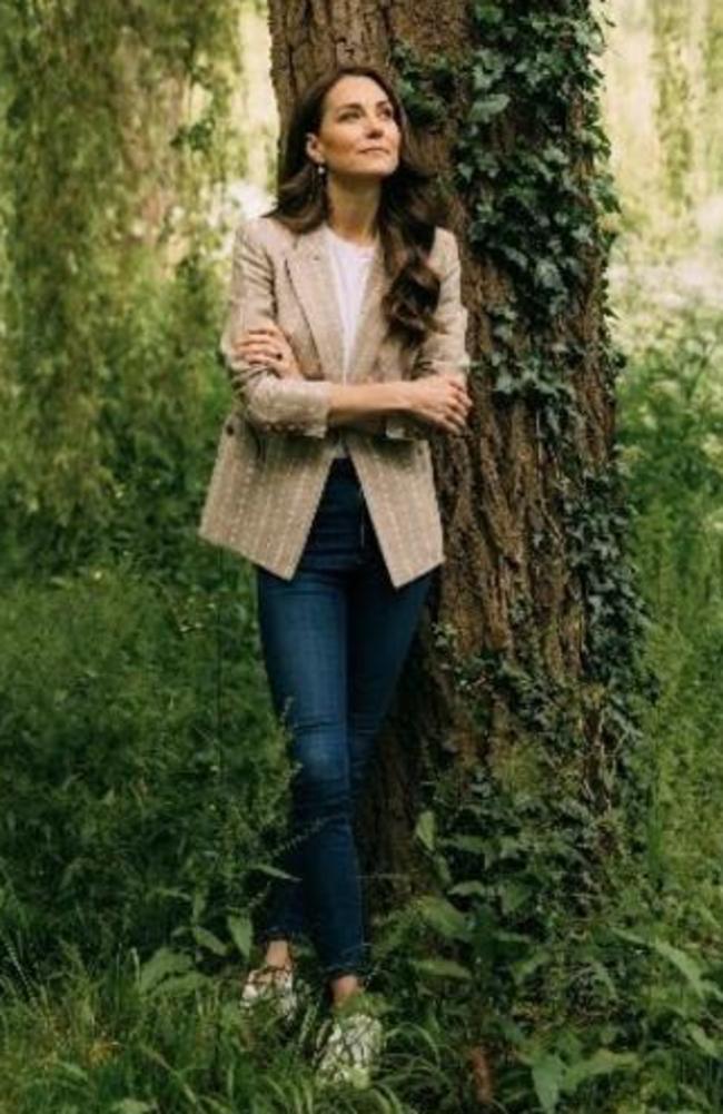 Princess Catherine shared a new photo before her first public appearance in months. Picture: Supplied/Kensington Palace