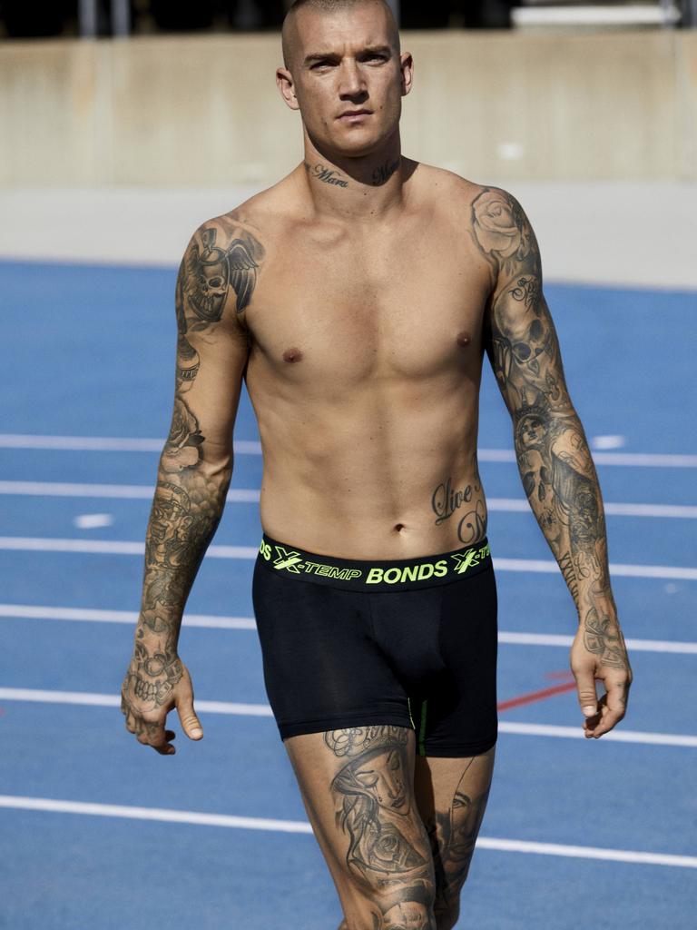 Dustin Martin the underwear model.