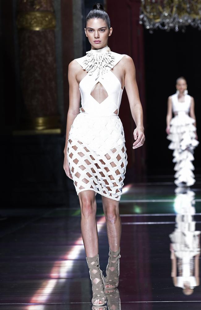 Kendall Jenner makes Paris Fashion Week debut at Balmain The Advertiser