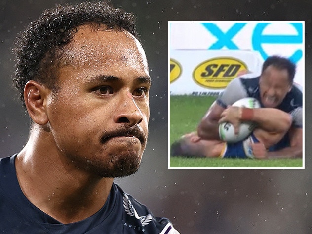 Melbourne Storm forward Felise Kaufusi has been involved in a number of questionable incidents on the field.