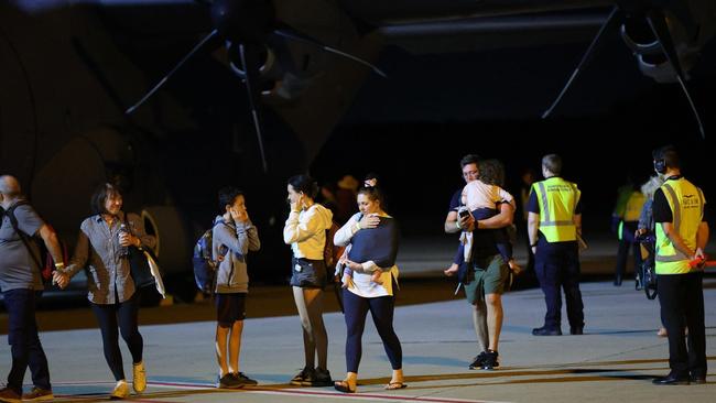 About 300 Aussies have registered with DFAT to come home. Picture: NewsWire / David Clark