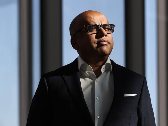 Sanjeev Gupta, executive chairman of Liberty House Group, poses for a photograph in Sydney, Australia, on Monday, March 26, 2018. The British conglomerate tycoon may build up to 10 gigawatts of renewable energy in Australia, including battery storage that could help power steel mills and aluminium smelters. Photographer: Brendon Thorne/Bloomberg