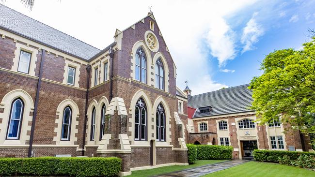 Brisbane Grammar School’s tuition fees are pushing $30,000 per year, making it the state’s most expensive school. Pic: Richard Walker