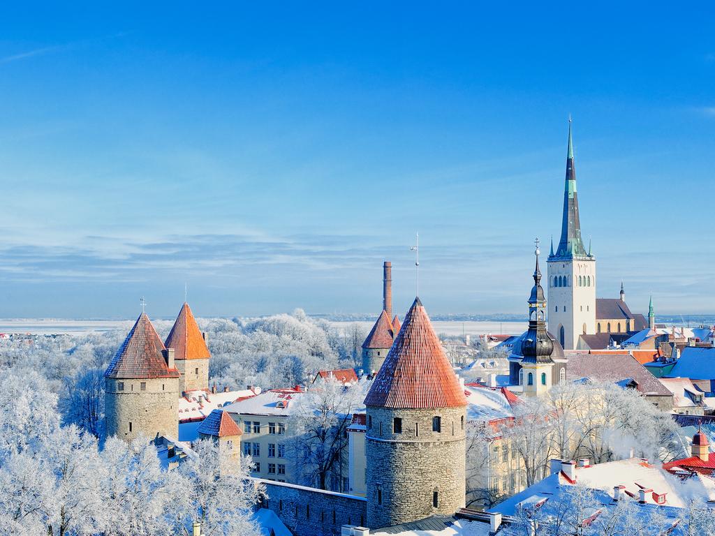 <p><b>TALLINN, ESTONIA</b> Windows illuminated with fairy lights, old town markets smelling of mulled wine, and cobblestone streets covered in pure white snow &ndash; <a href="https://www.escape.com.au/experiences/cruises/cruise-ports-tallin-is-great-for-sightseeing-on-foot/news-story/c02f41e1f93cfc47e5809d4b1995fe7c" target="_blank" rel="noopener">Estonia</a> knows how to do Christmas. While you are in town, experience the city&rsquo;s reputation for amazing food and cocktail bars.<b><br>PRO TIP:</b> Stay in the gorgeously snug <a href="https://travel.escape.com.au/accommodation/detail/the-three-sisters-hotel?HotelCode=969518&amp;CurrencyCode=AUD&amp;Provider=Expedia&amp;GuestCounts%5B0%5D%5B0%5D%5BAgeQualifyingCode%5D=10&amp;GuestCounts%5B0%5D%5B0%5D%5BCount%5D=2" target="_blank" rel="noopener">Three Sisters Hotel</a>, located within the 16th century walls of Tallinn&rsquo;s <a href="https://www.escape.com.au/experiences/cruises/a-visit-to-tallinn-estonia-is-like-stepping-into-a-time-capsule/news-story/2cbba2519c7e5195a15d7d8b733010cc" target="_blank" rel="noopener">fabled Old Town</a>.</p>