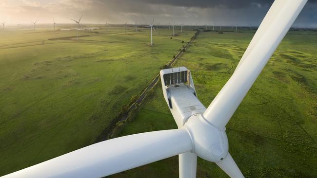 AGL's Macarthur wind farm in Victoria. The Brookfield-Mike Cannon-Brookes consortium’s ground-shifting $8bn offer for AGL Energy was still rejected at $9bn. Picture: Vestas Wind Systems