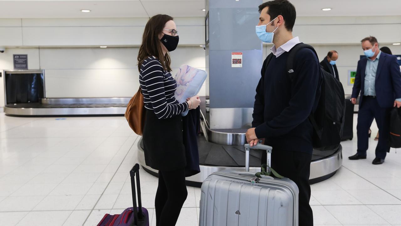 Almost all international travel in and out of Australia banned. Picture: NCA NewsWire/Gaye Gerard