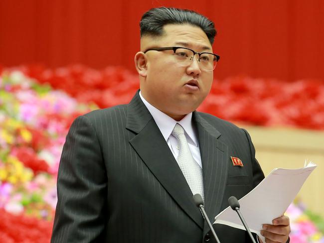 North Korean leader Kim Jong-un is considered by many to be the world’s most dangerous man. Picture: AFP/KCNA