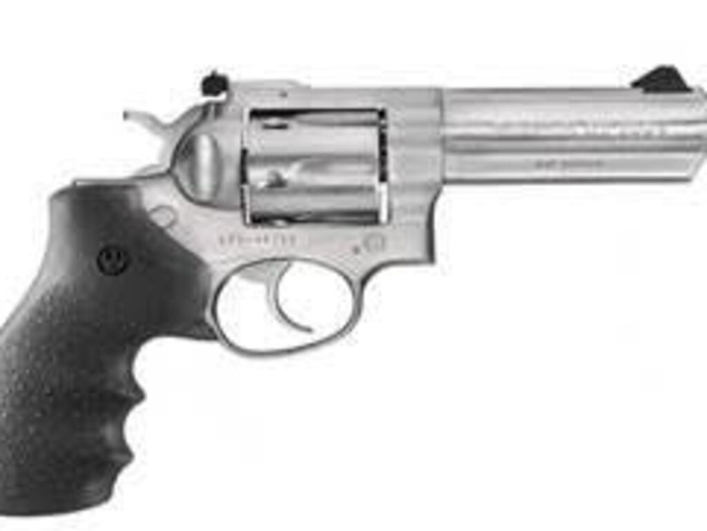 The stolen police firearm, a Sturm Ruger .357 six-shot revolver, is yet to be recovered. Picture: Supplied