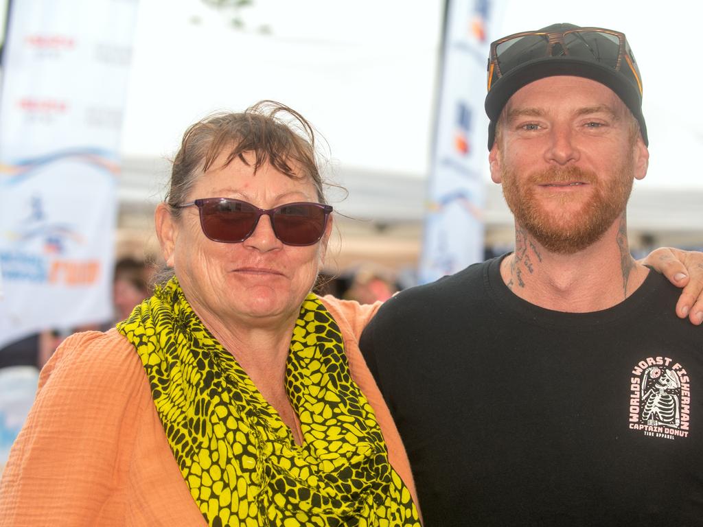 Desley Adams and Ashley Eaton at Mackay Marina Run Sunday 4 June 2023 Picture: Michaela Harlow
