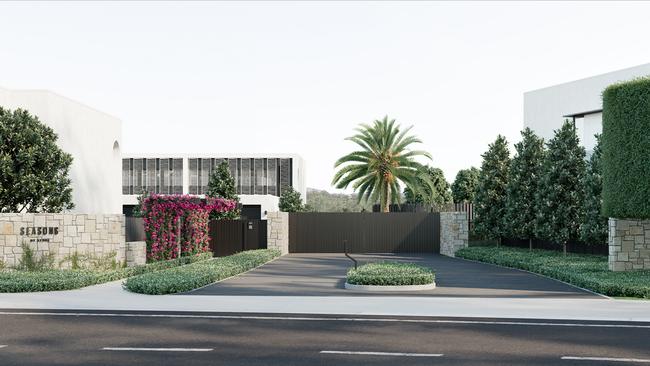 The 68 terraces and detached houses will be located within Seasons, a gated precinct at Dress Circle, Brookwater. Picture: Supplied