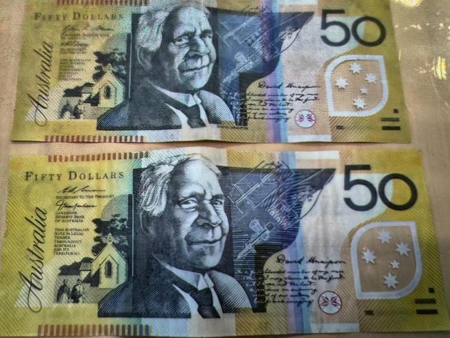 Police are investigating an alleged incident involving counterfeit currency in Bowen on November 27. Picture: QPS