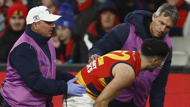 Izak Rankine is back for the Crows. (Photo by Daniel Pockett/Getty Images)