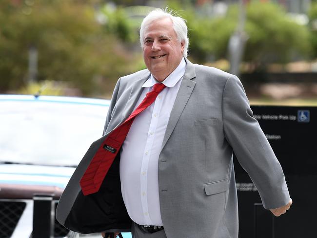 Barrister John Peden: “In essence Mr Palmer has said Mrs Palmer is the one in control of the money and decides where it is spent.” Picture: AAP Image/Dan Peled