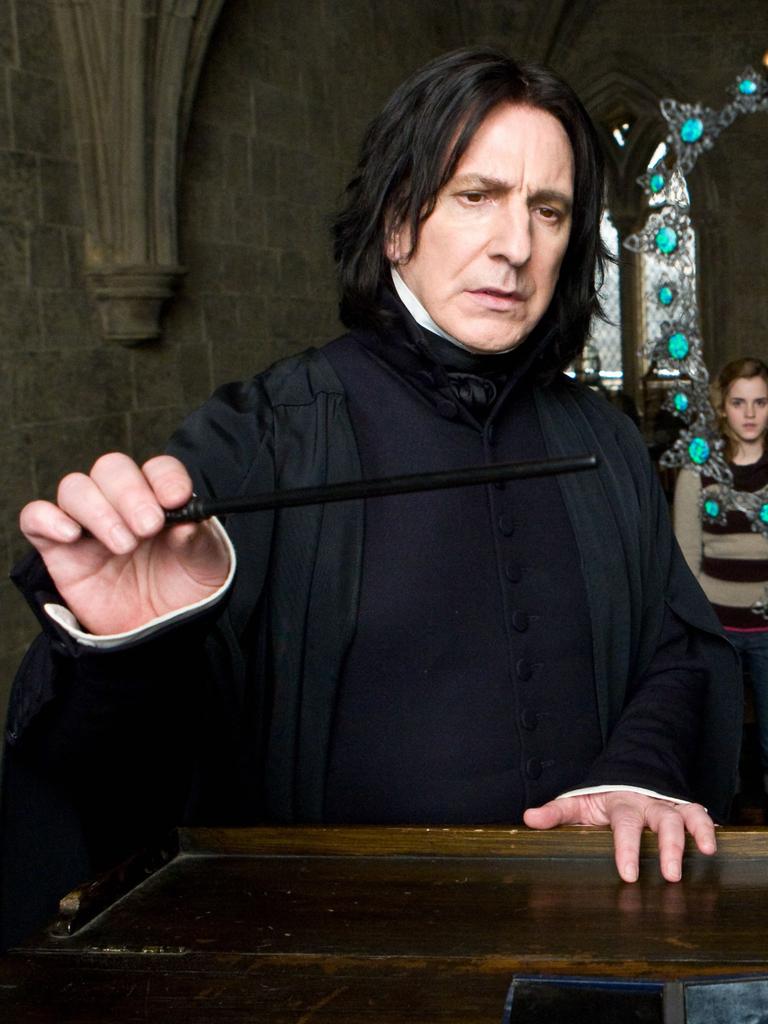 The late Alan Rickman will … always … be Severus Snape.