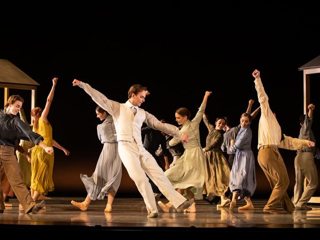 A scene from My Brilliant Career, Queensland Ballet. Picture: David Kelly