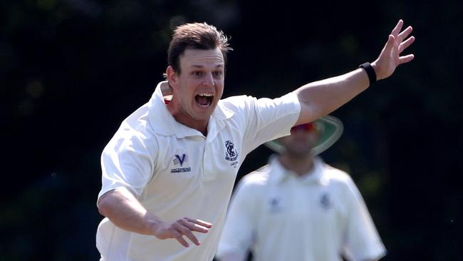 Evan Gulbis has taken nine wickets in two rounds. Picture: Mark Dadswell