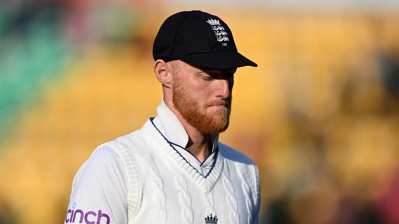 Ben Stokes walks off the ground after lucky fans witnessed another England loss. (Photo by Gareth Copley/Getty Images)