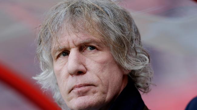 FC Twente coach Gertjan Verbeek in the Dutch Eredivisie match against FC Groningen at the De Grolsch Veste in the Netherlands. Picture: Peter Lous/Getty
