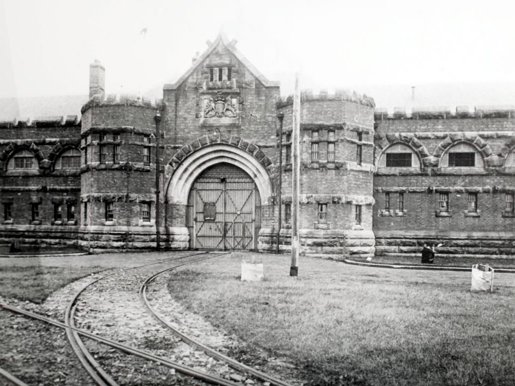 Long Bay women's reformatory entry gates.