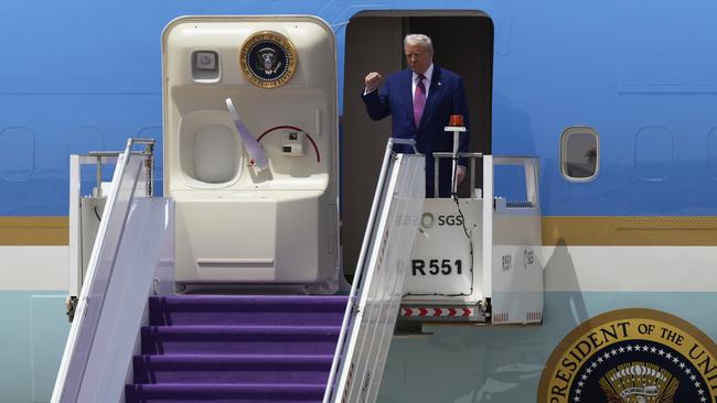 US President Donald Trump’s tariff backdown has jolted markets. Picture: AP