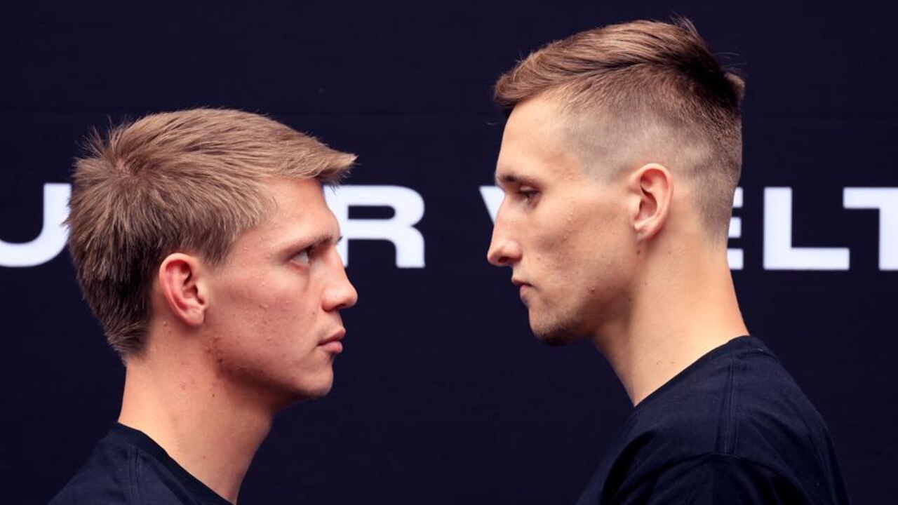 Nikita Tszyu and Dylan Biggs go head-to-head on Wednesday night at the Civic Theatre in Newcastle. Picture: No Limit Boxing