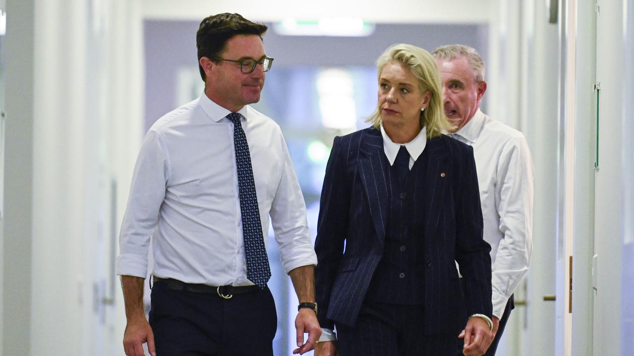 Nationals senator Bridget McKenzie says leader David Littleproud did not take cabinet solidarity to the Nationals party room. Picture: NewsWire / Martin Ollman