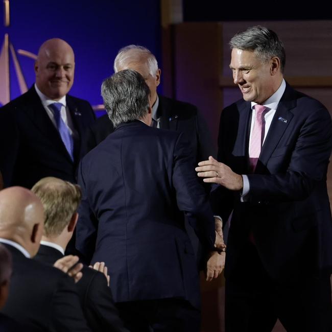 Deputy Prime Minister Richard Marles, right, in Washington. Picture: X