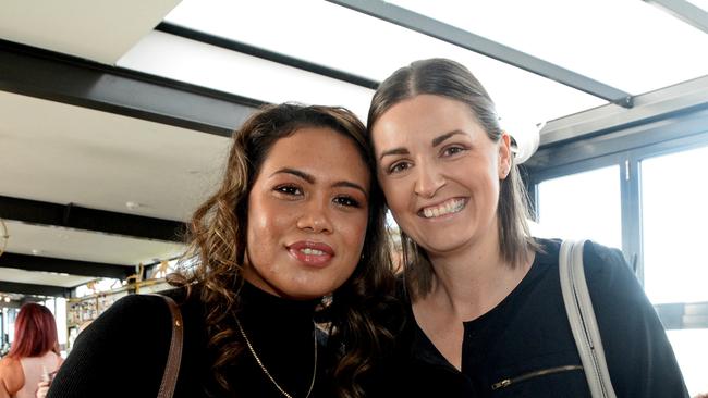 GG Giaconanconio and Candice French at GC Girls in Business She E-O at The Aviary, Southport Sharks. Pic: Regina King