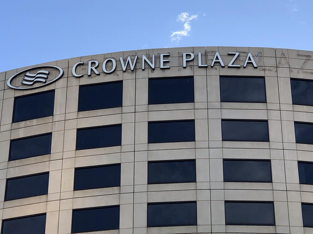 A security guard was removed from a Melbourne quarantine hotel after slipping an “inappropriate” note under a guest’s door, the inquiry heard. Picture: NCA NewsWire / Wayne Taylor