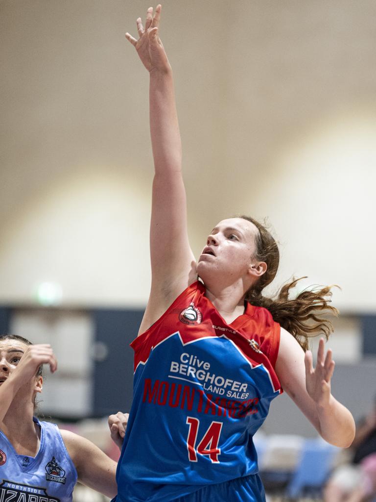 Halle Shipton for Toowoomba Mountaineers. Picture: Kevin Farmer