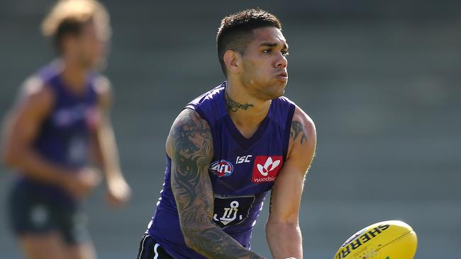 Michael Walters was superb against Geelong and is available as a mid-forward. Picture: Paul Kane/Getty Images.