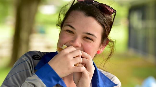 Federal Election Colour in Townsville. Mackenzie Hocking at the Brothers Soccer Club in Mt Louisa. Picture: Evan Morgan